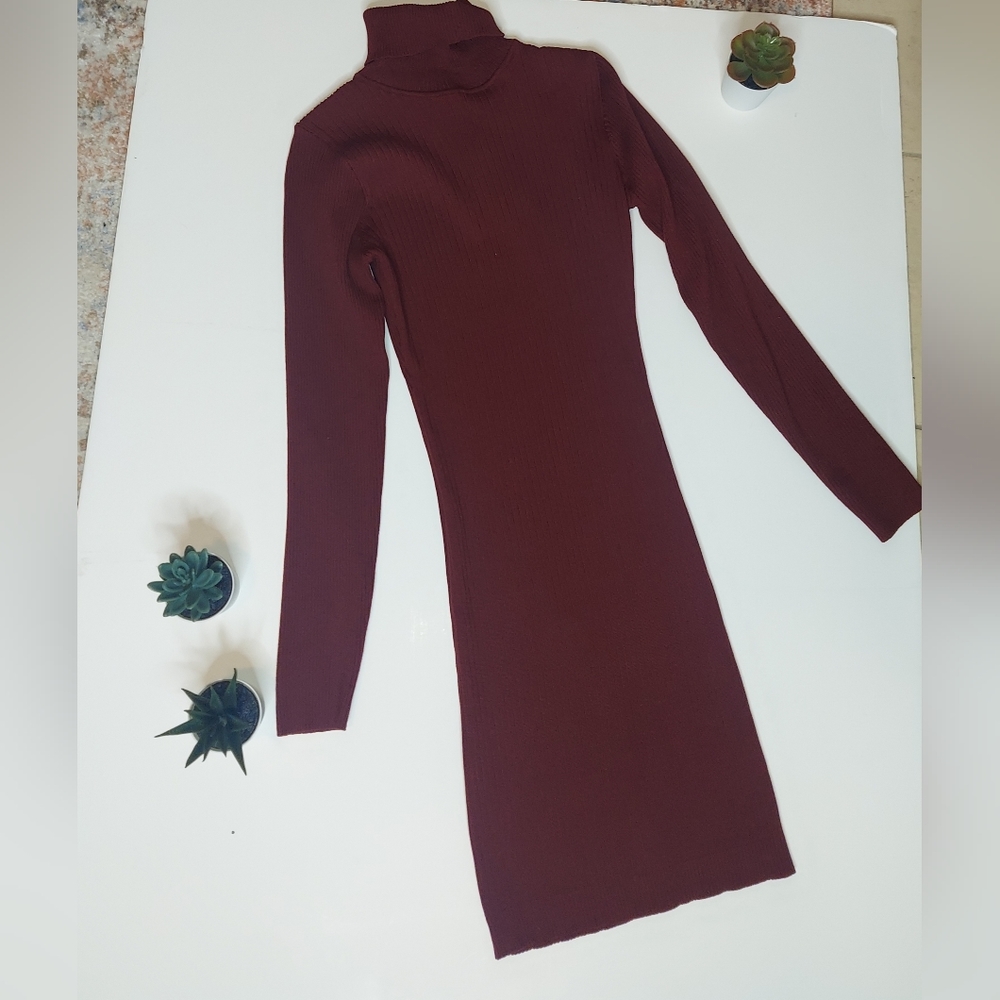 Bodycon styled sweater dress